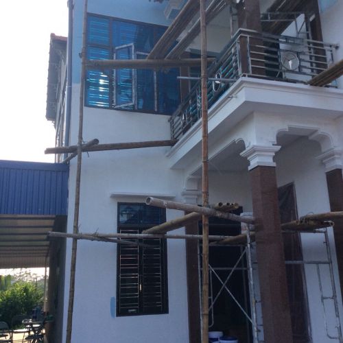 Thi công nhà anh Quyết ở Yên Thắng, Ý Yên, Nam Định